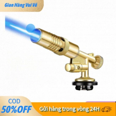 Đèn Pin Khò Gas Mini Lõi Đồng Ống Dài Đánh Lửa Tự Động Dùng Hàn Đốt Giá 55.000₫