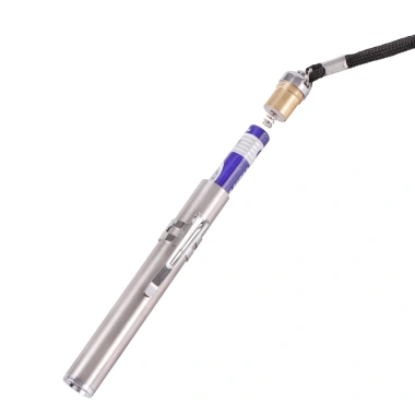Đèn pin LED kiểm tra trứng thép không gỉ - Móc khóa mini, giá chỉ 40.187₫