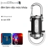 Đèn pin mini siêu sáng di động, móc khóa sạc lại, lý tưởng cho leo núi và du lịch ngoài trời - giá 29.800 3