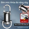 Đèn pin mini siêu sáng di động, móc khóa sạc lại, lý tưởng cho leo núi và du lịch ngoài trời - giá 29.800 10