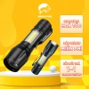 Đèn pin mini tích điện đa năng chiếu xa gần, LED bên ngang, giá chỉ 69.000₫