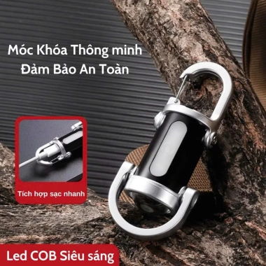 Đèn Pin Móc Khoá Thông Minh A10 - COB Siêu Sáng, 7 Chế Độ, Giá 43.000 VND 5
