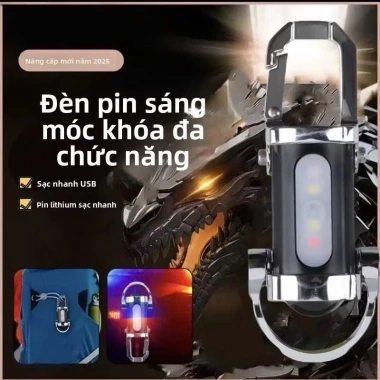 Đèn Pin Móc Khoá Thông Minh A10 - COB Siêu Sáng, 7 Chế Độ, Giá 43.000 VND 9