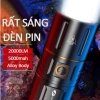 Đèn pin sạc xenon siêu sáng tầm xa đa năng - Dùng ngoài trời, tìm kiếm nhanh, 272k