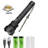 Đèn Pin Siêu Sáng XHP70 2 Pin 26.650 Dung Lượng Cao, LED Báo Pin, Chống Thấm Nước, Zoom - 399k 2