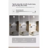 Đèn quạt E27 gió mạnh, đầu đa năng, điều khiển từ xa, LED tiết kiệm cho nhà bếp & phòng ngủ – 204.400₫ 4