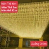 Đèn rèm mành 6 8 12m sợi ngắn vàng ấm thả rũ Tết có phích nối giá 89.000₫