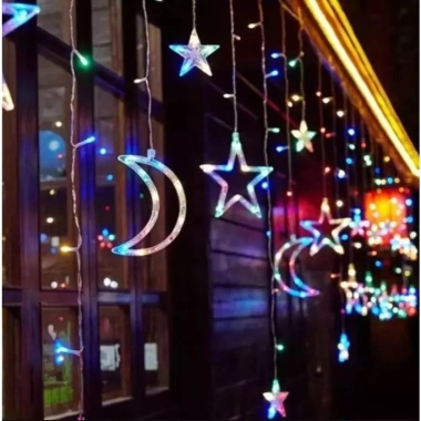 Đèn Rèm Noel đa màu, dây trang trí Giáng Sinh vàng - Giá ưu đãi 149.000₫ 5 Đèn Rèm Noel đa màu, dây trang trí Giáng Sinh vàng - Giá ưu đãi 149.000₫ 5