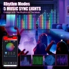 Đèn Rèm Thông Minh 400LED Bluetooth RGB Thay Đổi Âm Nhạc, Hiển Thị, Trang Trí Cửa Sổ Phòng Ngủ 8
