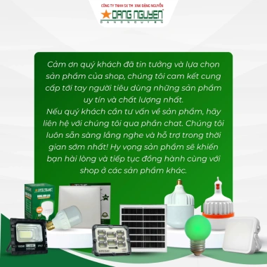 Đèn Sạc Tích Điện 40W Đặng Nguyễn - Ánh Sáng Trắng, Thiết Kế An Toàn, Tiện Lợi, Giá 139.000đ 9