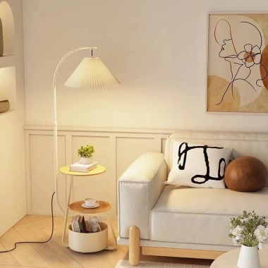 Đèn sàn Bắc Âu CM55 – Đèn phòng khách, đầu giường tích hợp bàn, thiết kế cao cấp, giảm 23% 2