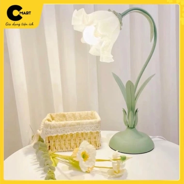 Đèn sàn cây đứng cao Retro CM11 - Đèn bông hoa sang trọng, giảm còn 175.000₫ 2