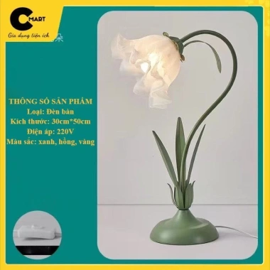 Đèn sàn cây đứng cao Retro CM11 - Đèn bông hoa sang trọng, giảm còn 175.000₫ 10