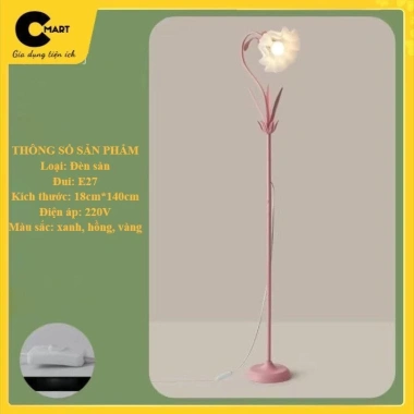 Đèn sàn cây đứng cao Retro CM11 - Đèn bông hoa sang trọng, giảm còn 175.000₫ 14
