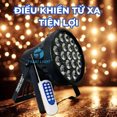 Đèn sân khấu Par LED 20 bóng RGBW, điều khiển từ xa, ánh sáng đa màu cho tiệc cưới, karaoke, sự kiện – 890.000₫ 3