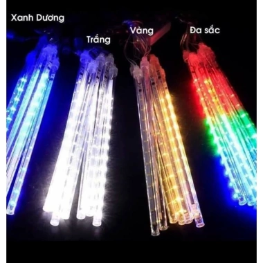 Đèn sao băng 8 thanh 5 tấc LED - Trang trí ngoài trời, lễ tết, sân vườn, quán cafe, giá ưu đãi 83k