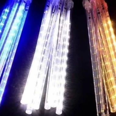 Đèn sao băng 8 thanh 5 tấc LED - Trang trí ngoài trời, lễ tết, sân vườn, quán cafe, giá ưu đãi 83k