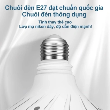 Đèn Siêu Sáng 200W Tản Nhiệt Nhôm Cao Cấp - Bảo Hành Dài, Tiết Kiệm Năng Lượng cho Nhà Kho, Xưởng Sản Xuất - Giá 51.000₫ 9