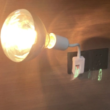 Đèn sưởi phòng tắm treo tường 275W nhanh, chân cắm gốm, đế đa năng chịu nhiệt cao - 229.315 VND 9