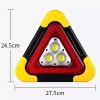 Đèn Tam Giác LED Cảnh Báo Dừng Đỗ Xe Ôtô Khẩn Cấp 3 LED Trung Tâm Sạc Năng Lượng Mặt Trời USB - 125.000₫ 4