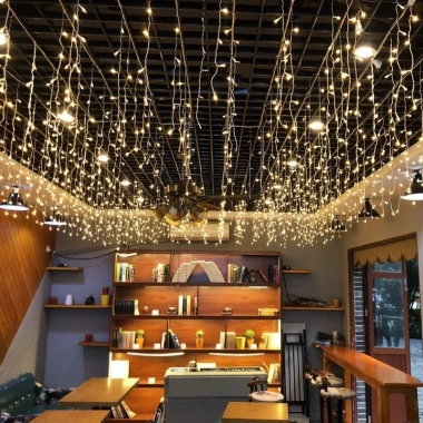 Đèn Thả Rèm LED Mành Rủ 6-16m Nhà Cửa, Sảnh, Quán Cafe Ngoài Trời 99.000 5