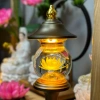 Đèn Thờ Hoa Sen Pha Lê Hình Cầu, Thân Hợp Kim Nâu, LED - Tuệ Nga, 1.050.000 VND 3