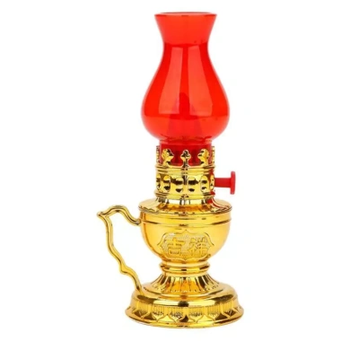 Đèn Thờ Pin Đỏ Vàng Nhỏ Gọn, Đèn Dầu Điện Tử cho Bàn Thờ - Giá 33.900₫ 4
