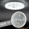 Đèn trần 12V 46 LED DIAPER & CORED - Đèn nội thất bật/tắt cho van, caravan, RV