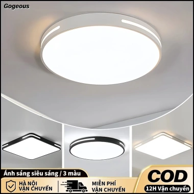 Đèn trần CDO 3 màu - Thiết kế hiện đại cho phòng khách và phòng ngủ, giá ưu đãi 158.999₫ Đèn trần CDO 3 màu - Thiết kế hiện đại cho phòng khách và phòng ngủ, giá ưu đãi 158.999₫