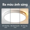 Đèn trần CDO 3 màu - Thiết kế hiện đại cho phòng khách và phòng ngủ, giá ưu đãi 158.999₫ 3