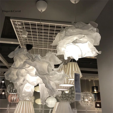 Đèn trần DIY Cloud Lamp Shade hoa nở - Đèn trang trí YTH, giảm giá 293k (1 chiếc)