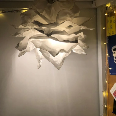Đèn trần DIY Cloud Lamp Shade hoa nở - Đèn trang trí YTH, giảm giá 293k (1 chiếc)