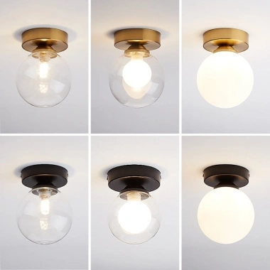 Đèn trần hành lang Aislight, vàng sang trọng, ánh sáng cầu thang & ban công - 418.000₫