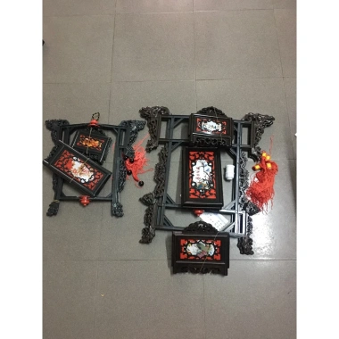 Đèn trang trí lục lăng giả gỗ nhựa 45F MINH AN, đèn lồng treo Tết, giảm còn 219.000đ 3 Đèn trang trí lục lăng giả gỗ nhựa 45F MINH AN, đèn lồng treo Tết, giảm còn 219.000đ 3
