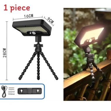 Đèn tường bạch tuộc năng lượng mặt trời cảm biến chuyển động - Chiếu sáng con đường ngoài trời, giá 243.100₫ 10 Đèn tường bạch tuộc năng lượng mặt trời cảm biến chuyển động - Chiếu sáng con đường ngoài trời, giá 243.100₫ 10
