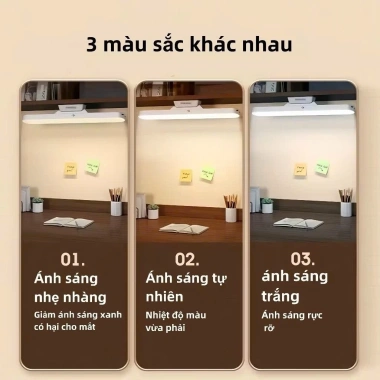 Đèn tường LED đa năng bảo vệ mắt 3 nhiệt độ màu, tùy chỉnh độ sáng, sạc lại, xoay 88 độ - 66.000 VND 4 Đèn tường LED đa năng bảo vệ mắt 3 nhiệt độ màu, tùy chỉnh độ sáng, sạc lại, xoay 88 độ - 66.000 VND 4