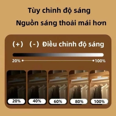 Đèn tường LED đa năng bảo vệ mắt 3 nhiệt độ màu, tùy chỉnh độ sáng, sạc lại, xoay 88 độ - 66.000 VND