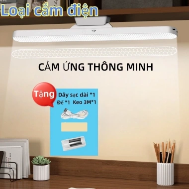 Đèn tường LED đa năng bảo vệ mắt 3 nhiệt độ màu, tùy chỉnh độ sáng, sạc lại, xoay 88 độ - 66.000 VND