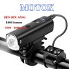 Đèn xe đạp MOTOX 1.000 lumens siêu sáng, cảm biến ánh sáng, tiết kiệm pin, còi USB sạc nhanh, giá 144k