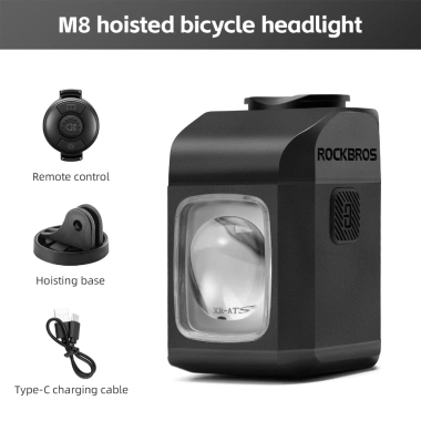 Đèn xe đạp Rockbros 1.600LM IPX6, điều khiển từ xa, điều chỉnh sáng, giá 239.976đ 10 Đèn xe đạp Rockbros 1.600LM IPX6, điều khiển từ xa, điều chỉnh sáng, giá 239.976đ 10