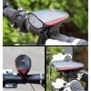 Đèn xe đạp USB có còi, đèn pha LED chống nước, 5 chế độ sáng, giá chỉ 20.900đ 4