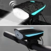 Đèn xe đạp USB có còi, đèn pha LED chống nước, 5 chế độ sáng, giá chỉ 20.900đ 7