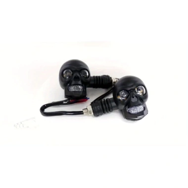 Đèn xi-nhan đầu lâu 12V LED cho xe máy, cải tiến tăng khả năng hiển thị, 2 chiếc 8 Đèn xi-nhan đầu lâu 12V LED cho xe máy, cải tiến tăng khả năng hiển thị, 2 chiếc 8