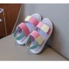 Dép bé gái quai dù pastel siêu xinh sz 26-36, sandal đi học, xăng đan trẻ em 5