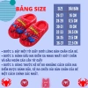 Dép bông Siêu Nhân cho bé trai 2-10 tuổi - Cao cấp, giảm giá 75.000đ 2