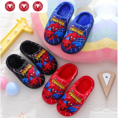Dép bông Siêu Nhân cho bé trai 2-10 tuổi - Cao cấp, giảm giá 75.000đ 4