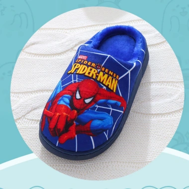 Dép bông Siêu Nhân cho bé trai 2-10 tuổi - Cao cấp, giảm giá 75.000đ 9