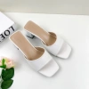 Dép Cao Gót Nữ Công Sở Đế Vuông 5 Phân - Guốc Sandal Hở Mũi Quai Ngang Êm Chân, 315k 3