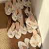 Dép cao gót nữ Ren trắng đính ngọc – Pearl Heels, hoàn hảo tiệc cưới, giá 364k