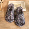Dép Cotton 1 Đôi In Hoa Xinh Xắn, Đế Bằng Chống Trượt, Thời Trang, 55.944₫ 9